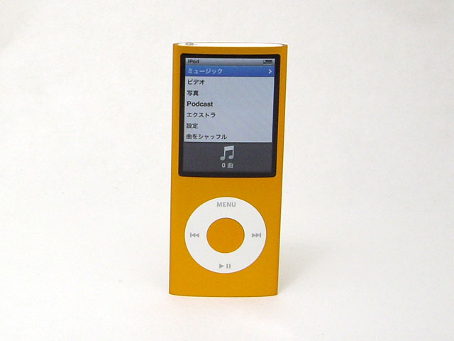 iPod nano 4GB オレンジ 第4世代 MB660J/A 通販 -Macパラダイス-