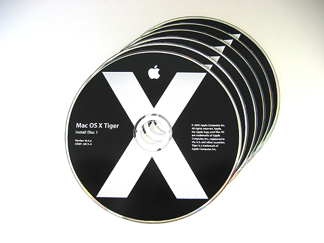 Mac OS X 10.4.6 Tiger(CD-ROM版) 通販 -Macパラダイス-