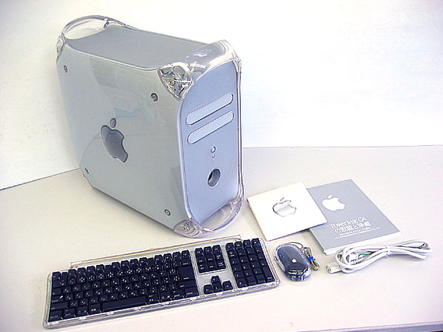 動作商品PowerMac Ｇ4  デュアル533MHz本体とキーボードとマウス