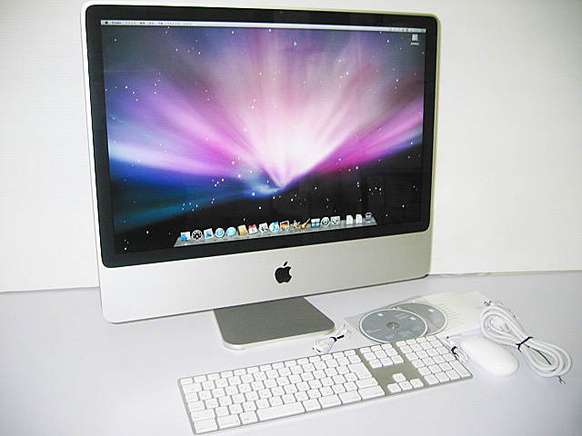 iMac intel 2.8GHz 24インチ Silver （2008/04） -Macパラダイス-