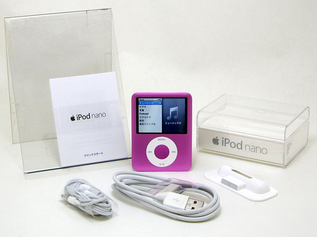 iPod nano ピンク 8GB (MB453J/A) -Macパラダイス-