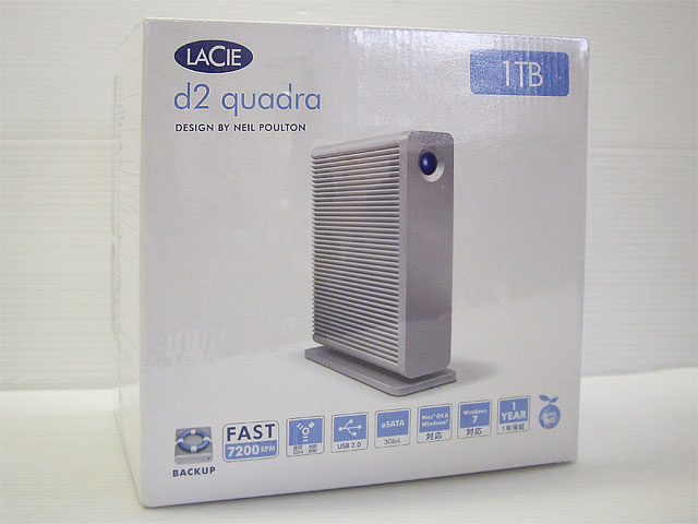 Lacie q2 Quadra 外付けHDD(1TB) LCH-2D1TQ www.sudouestprimeurs.fr