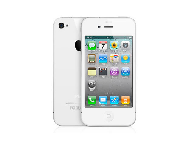 iPhone 4 16GB ホワイト MC604J/A 通販 -Macパラダイス-