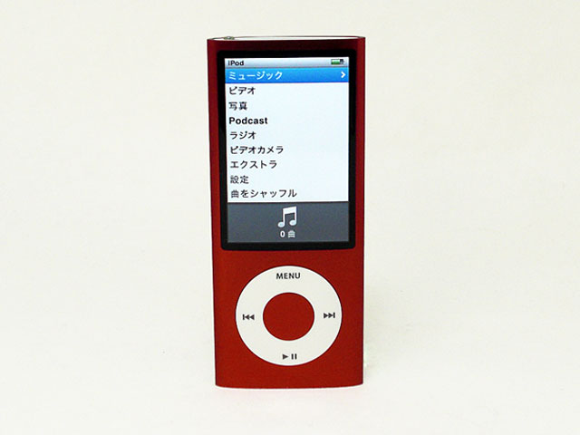 apple iPod nano 第5世代 16GB (Product) RED - ポータブルプレーヤー
