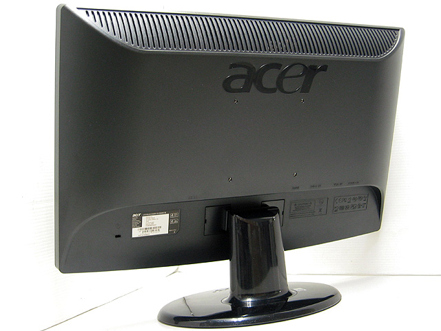 Acer h223hq как подключить колонки