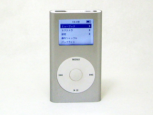 iPod mini 4GB シルバー 第2世代 M9800J/A 通販 -Macパラダイス-
