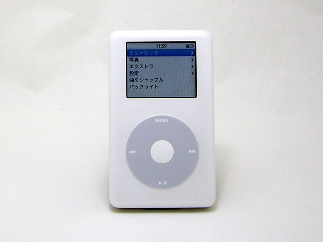 iPod photo 60GB 第4世代 M9586J/A 通販 -Macパラダイス-