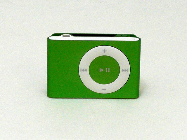 iPod shuffle 1GB グリーン 第2世代 MB815J/A 通販 -Macパラダイス-