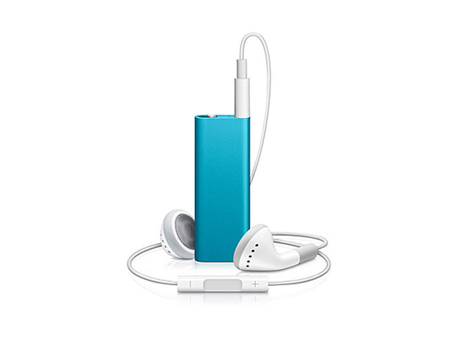 iPod Shuffle 2GB ブルー 第3世代 MC384J/A 通販 -Macパラダイス-