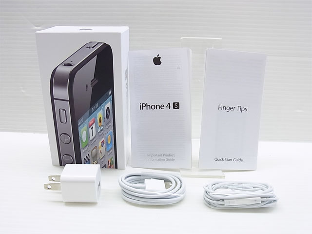 iPhone 4S 32GB ブラック MD243J/A 通販 -Macパラダイス-