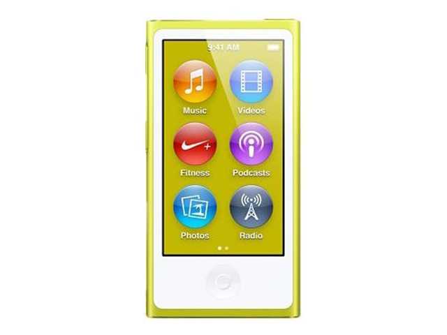 美品 iPod nano 第7世代16GB イエロー - ポータブルプレーヤー