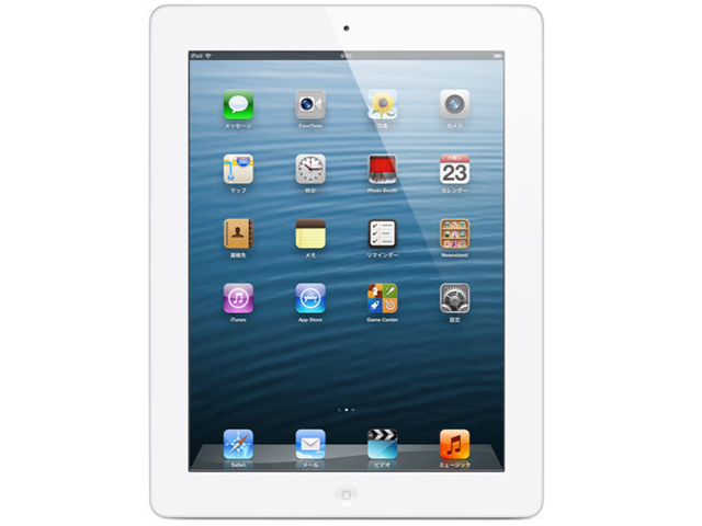 iPad 第4世代 Wi-Fi 64GB White MD515J/A 通販 -Macパラダイス-